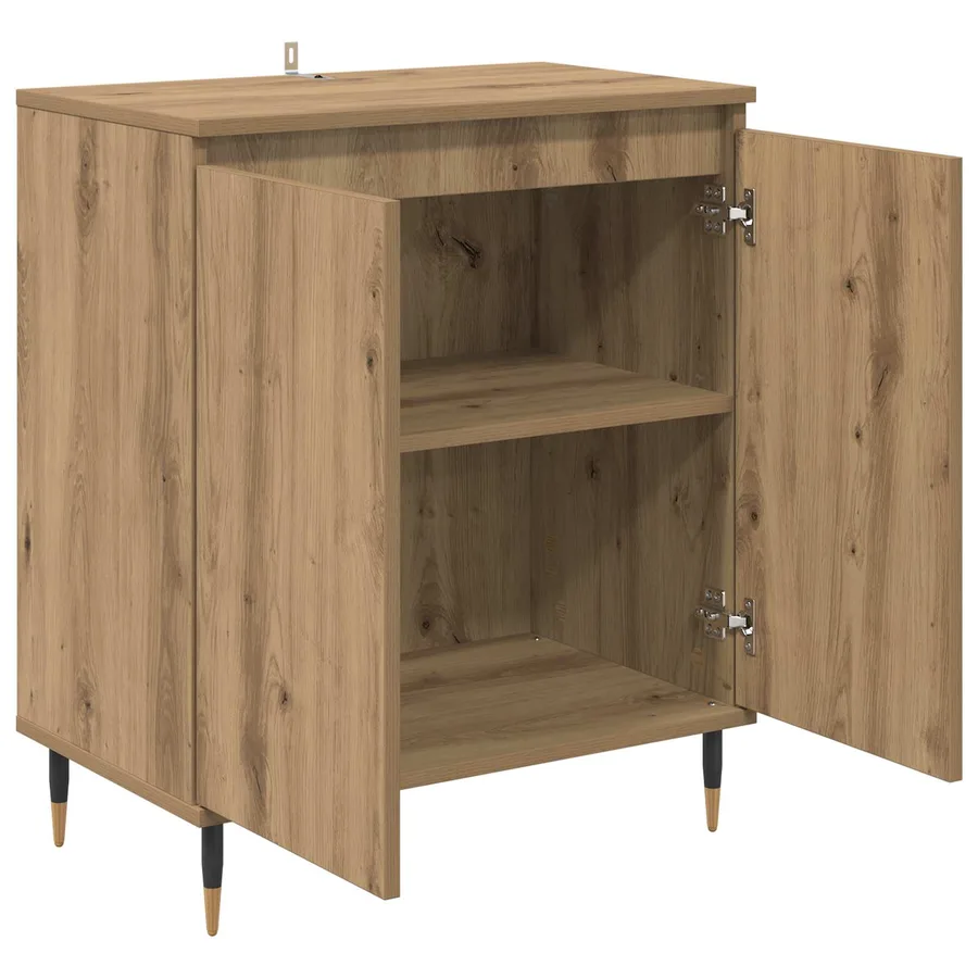 Buffet Chêne artisanal 60 x 35 x 70 cm Bois d'ingénierie - 5