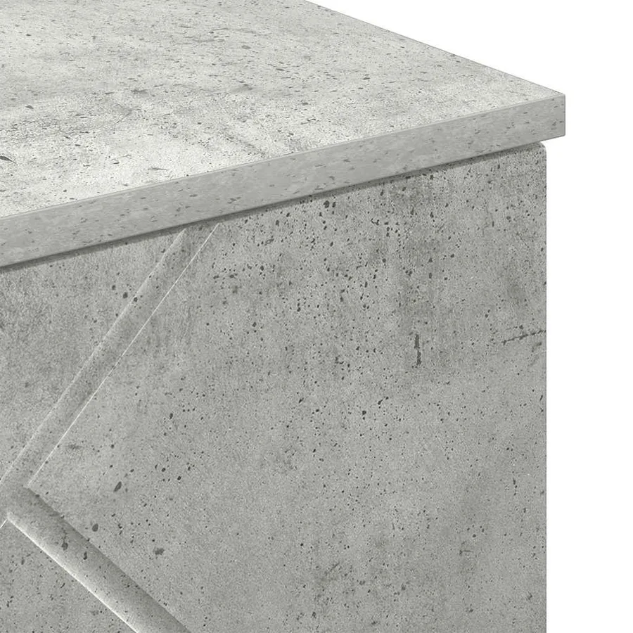 Cabinet de salle de bain Gris béton 30 x 31,5 x 61 cm - 9