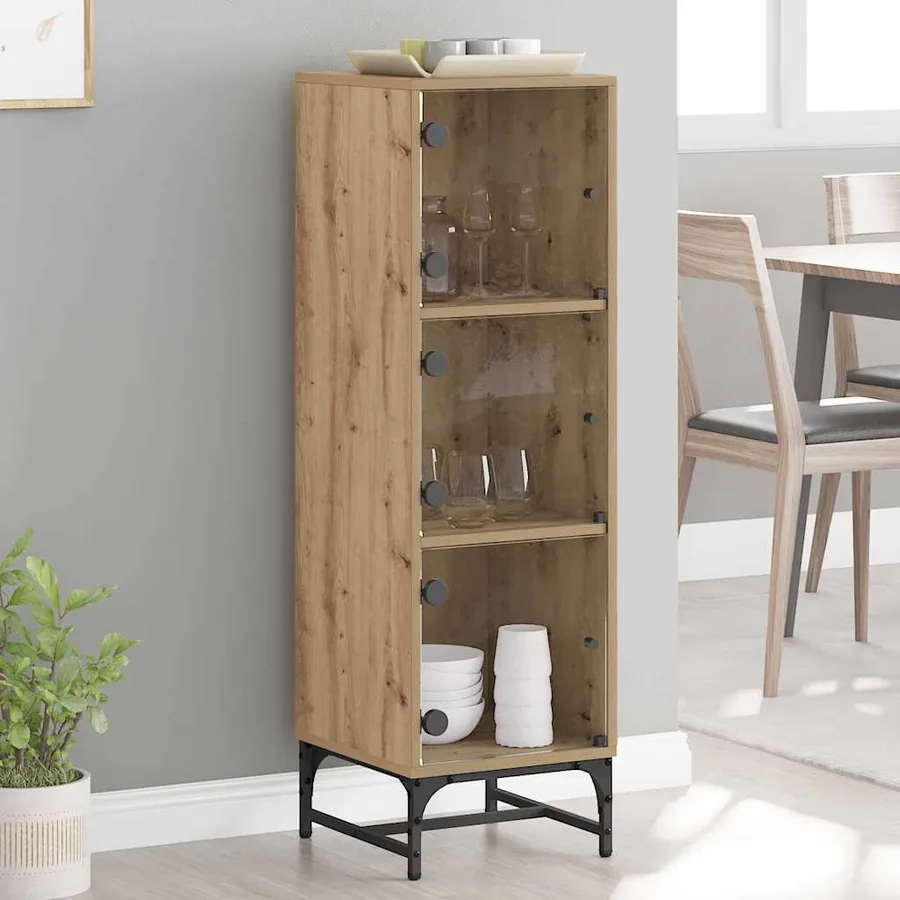 Buffet Chêne artisanal 35 x 37 x 117 cm