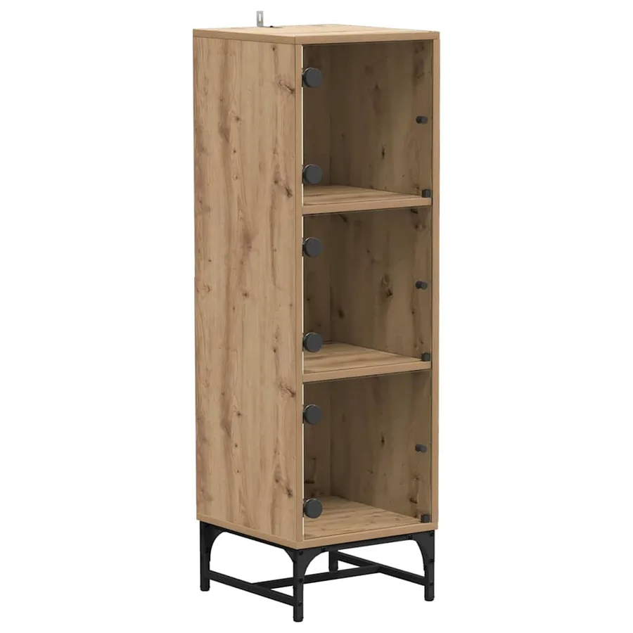 Buffet Chêne artisanal 35 x 37 x 117 cm - 2