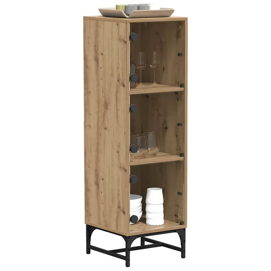 Buffet Chêne artisanal 35 x 37 x 117 cm - 3