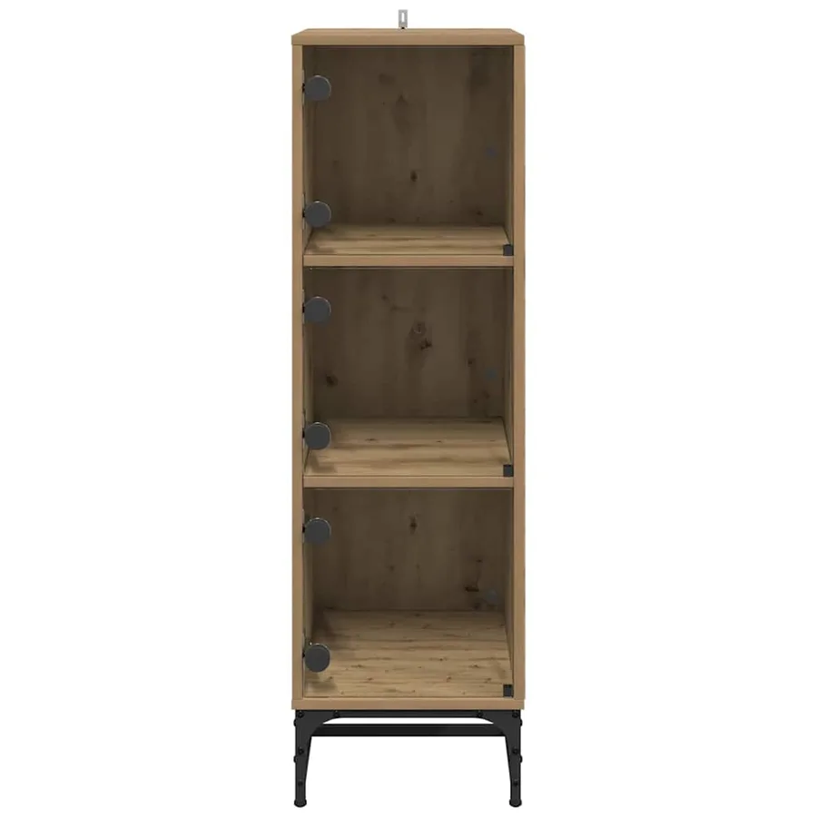 Buffet Chêne artisanal 35 x 37 x 117 cm - 6