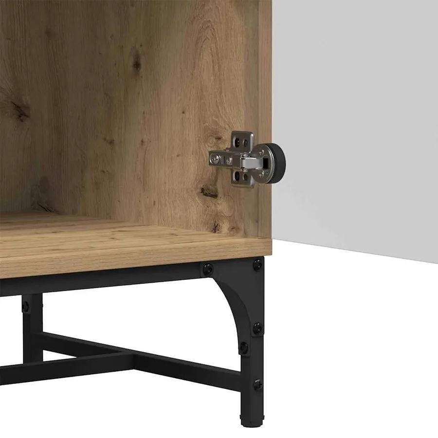 Buffet Chêne artisanal 35 x 37 x 117 cm - 9