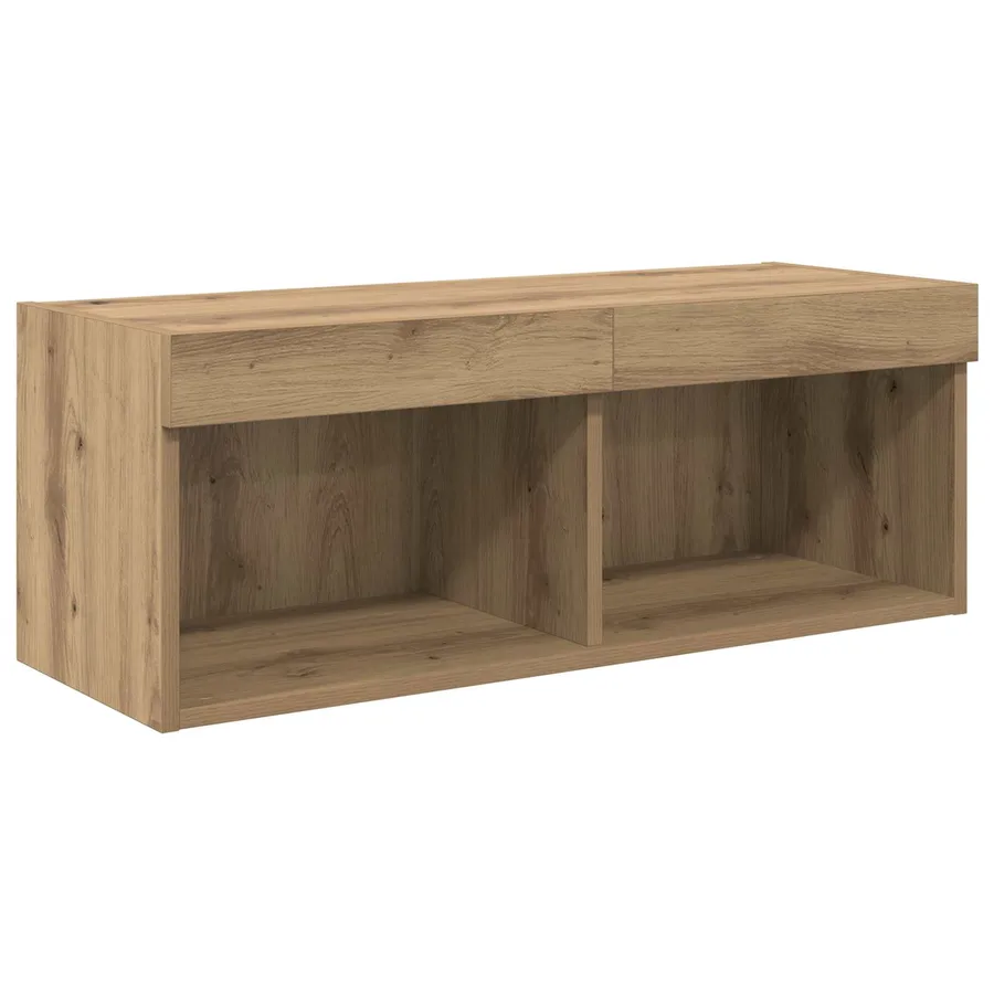 Meubles TV muraux 6 pcs Chêne artisanal Bois d'ingénierie - 10