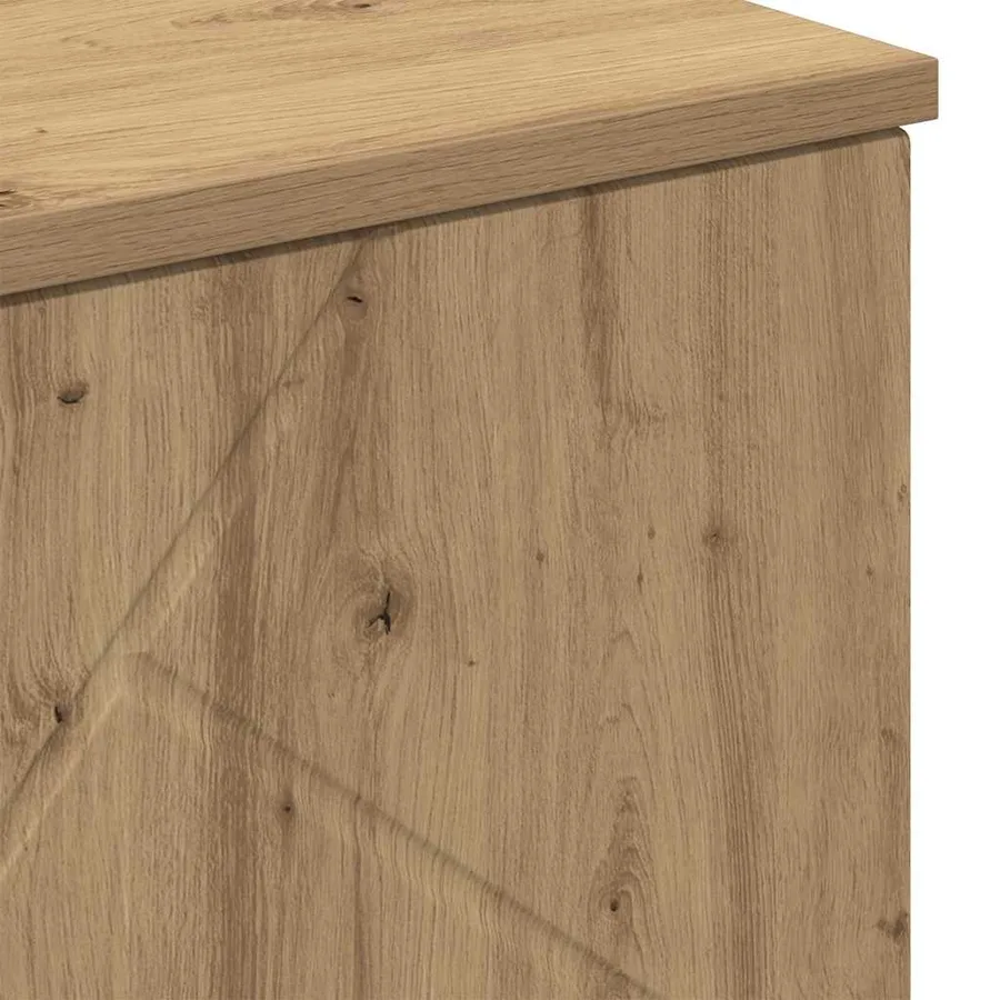 Cabinet de salle de bain Chêne artisanal 60 x 35 x 80 cm - 11