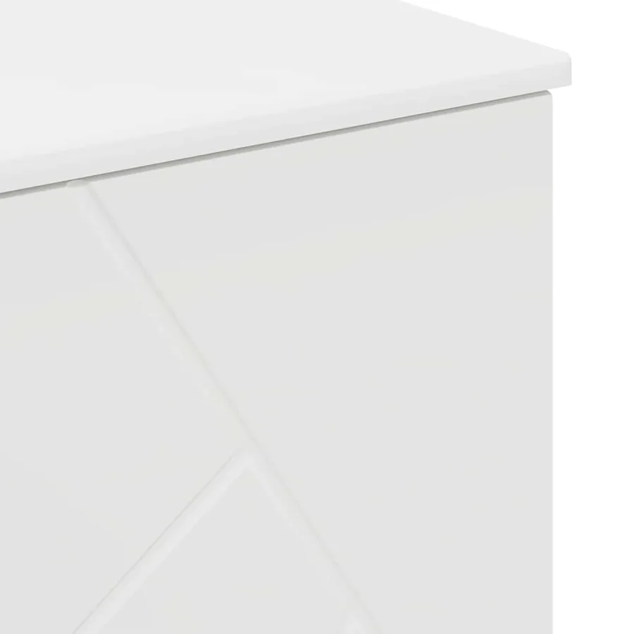 Cabinet de salle de bain avec tiroir Blanc 76,5 x 35 x 64 cm - 11