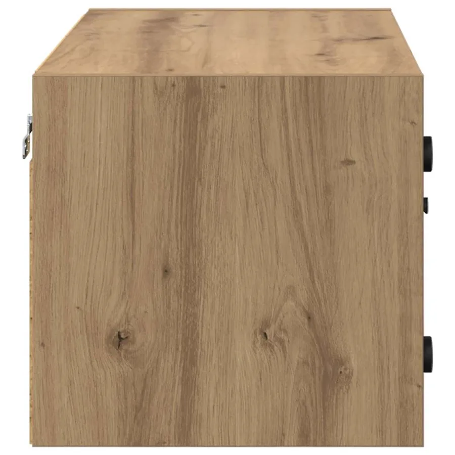 Cabinets muraux 2 pc 68 x 37 x 35 cm Bois d'ingénierie - 7