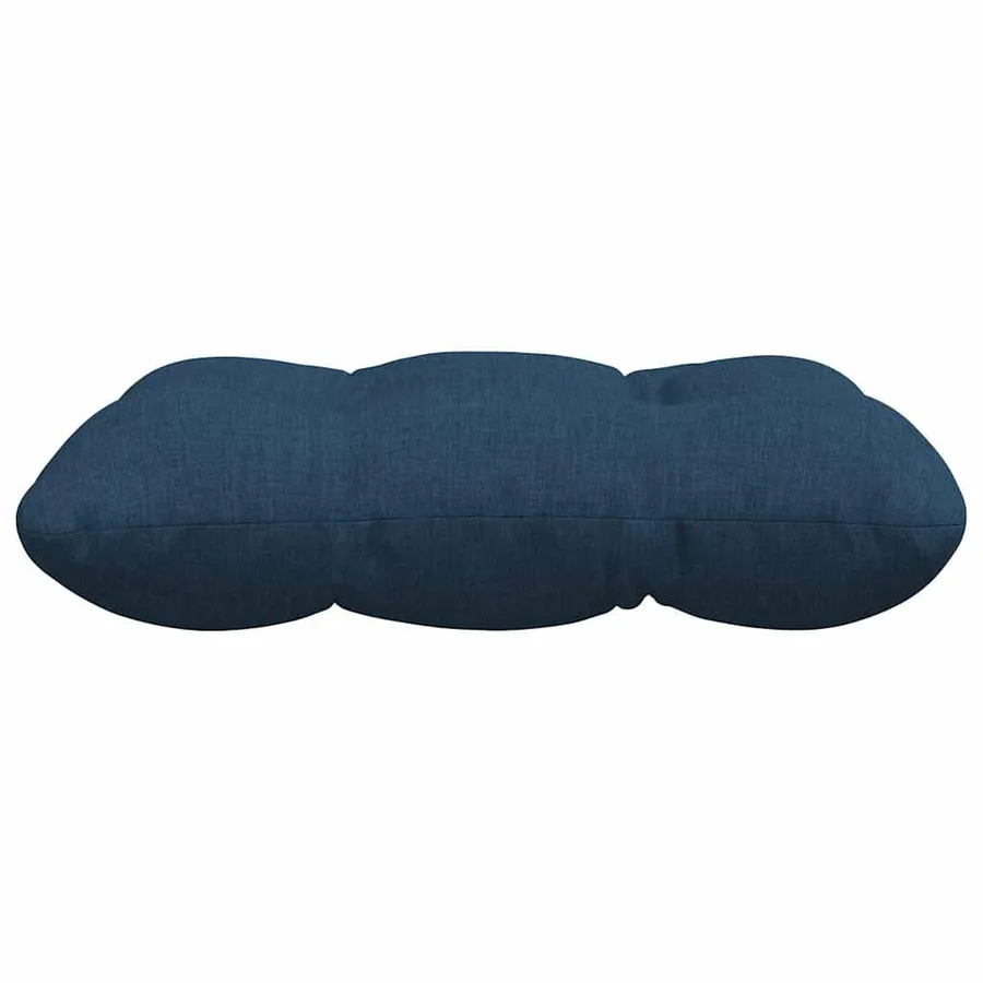 Coussins de siège 4 pcs Bleu 45 x 45 x 12 cm tissu - 6