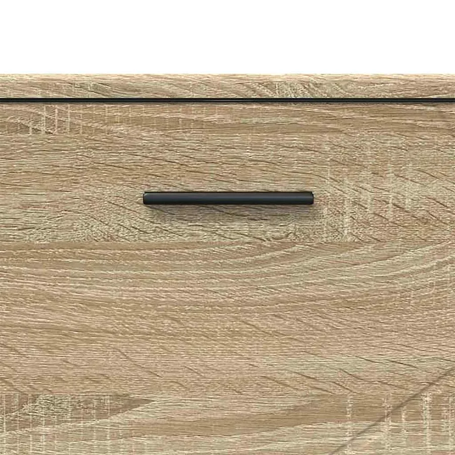 Cabinet de salle de bain Chêne Sonoma 76,5 x 35 x 64 cm - 10