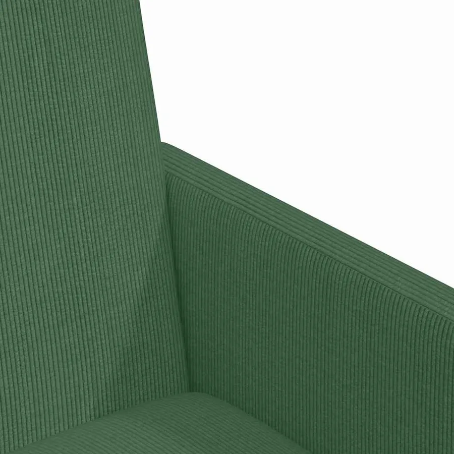 Chaises de Salle à Manger avec Roues 2 pcs Vert gris - 7