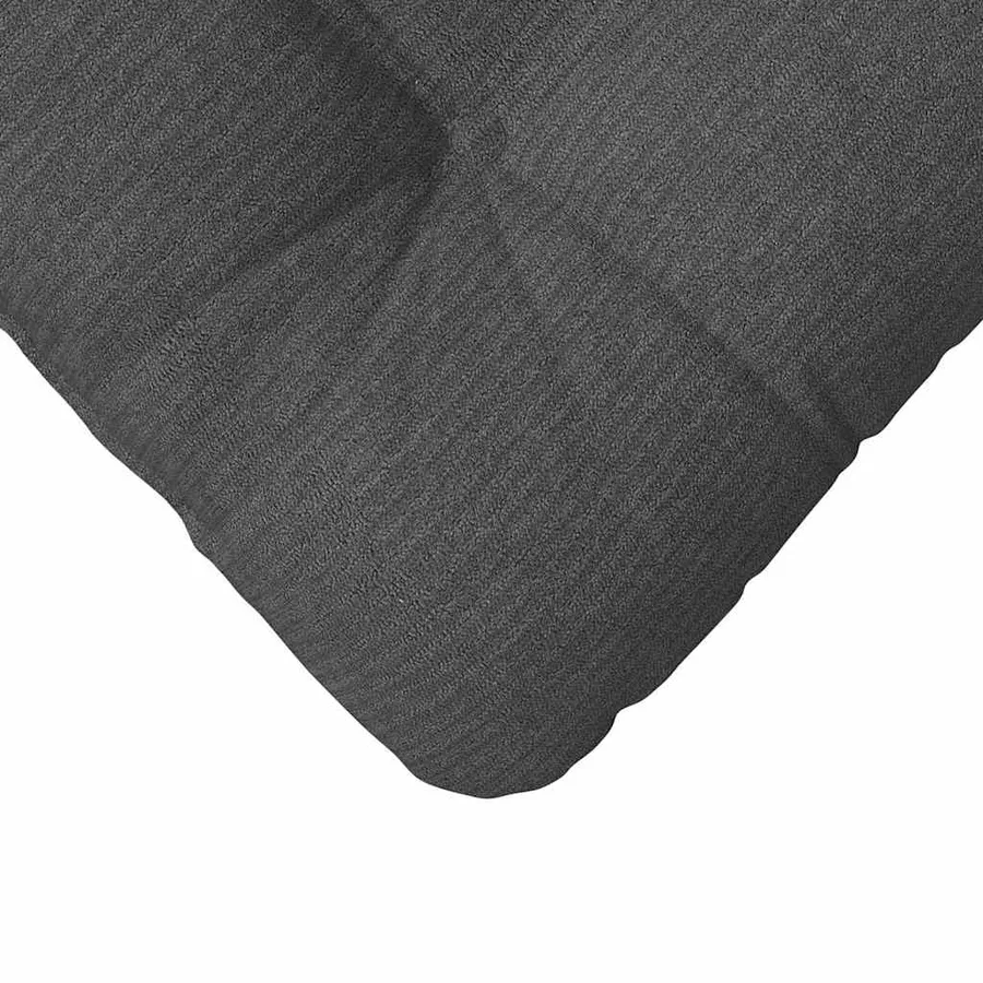 Coussins de siège 4 pcs Gris foncé 40 x 40 cm - 9