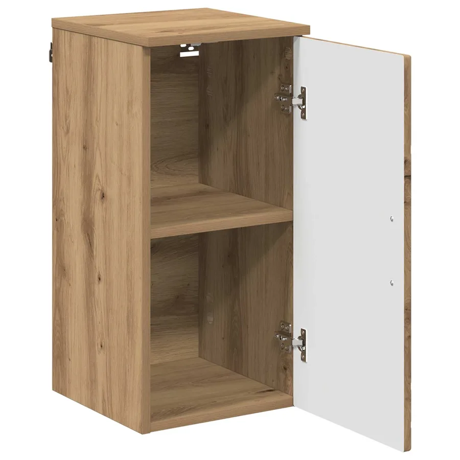 Cabinet de salle de bain Chêne artisanal 30 x 31,5 x 61 cm - 5