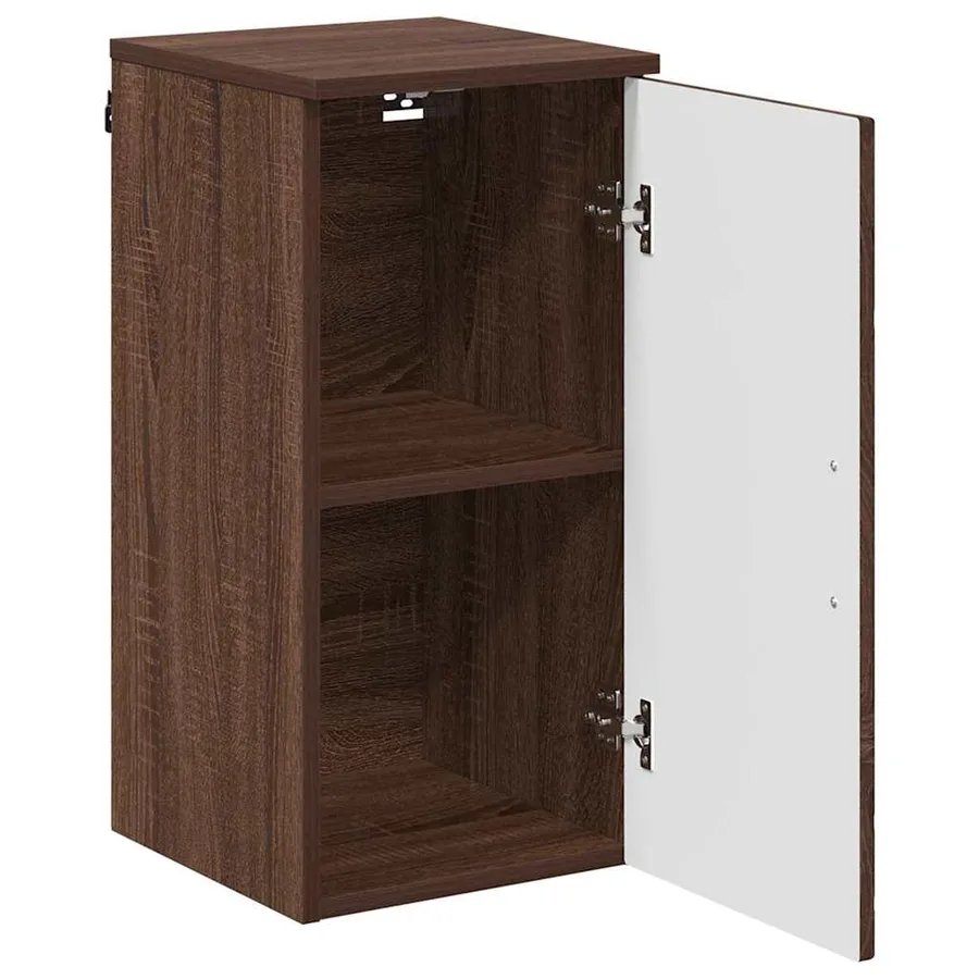 Cabinet de salle de bain Chêne brun 30 x 31,5 x 61 cm - 5