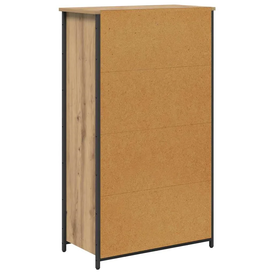 Haut Armoire Chêne artisanal 62 x 32 x 106,5 cm - 5