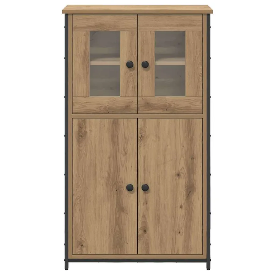 Haut Armoire Chêne artisanal 62 x 32 x 106,5 cm - 7