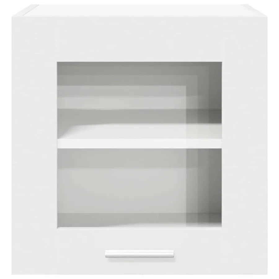 Armoire suspendue Blanc 40 x 31 x 40 cm Bois d'ingénierie - 6