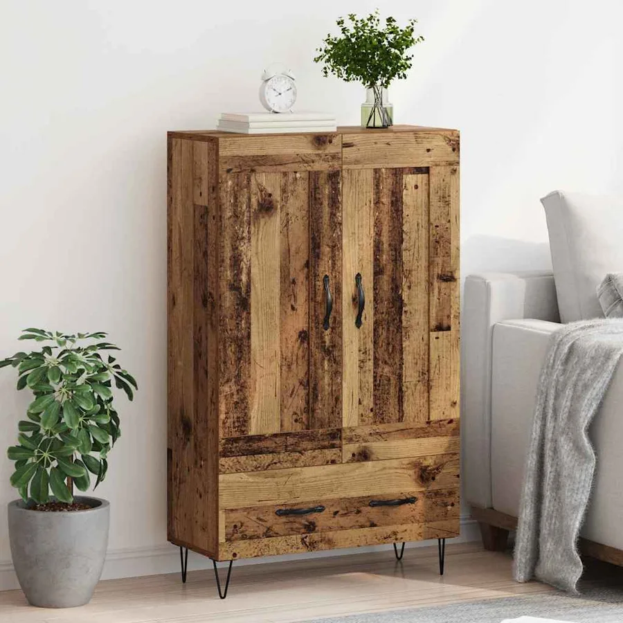 Haut Armoire Bois Ancien 69,5 x 31 x 115 cm Bois d'ingénierie - 4