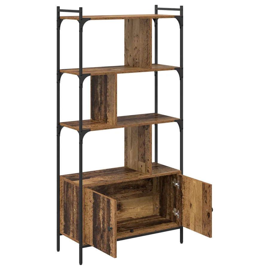 Bibliothèque 76,5 x 30 x 154,5 cm Bois d'ingénierie - 5