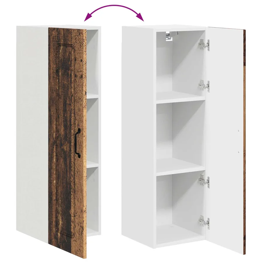 Panneau de lave-vaisselle Kalmar Bois ancien 30 x 31 x 100 cm - 8