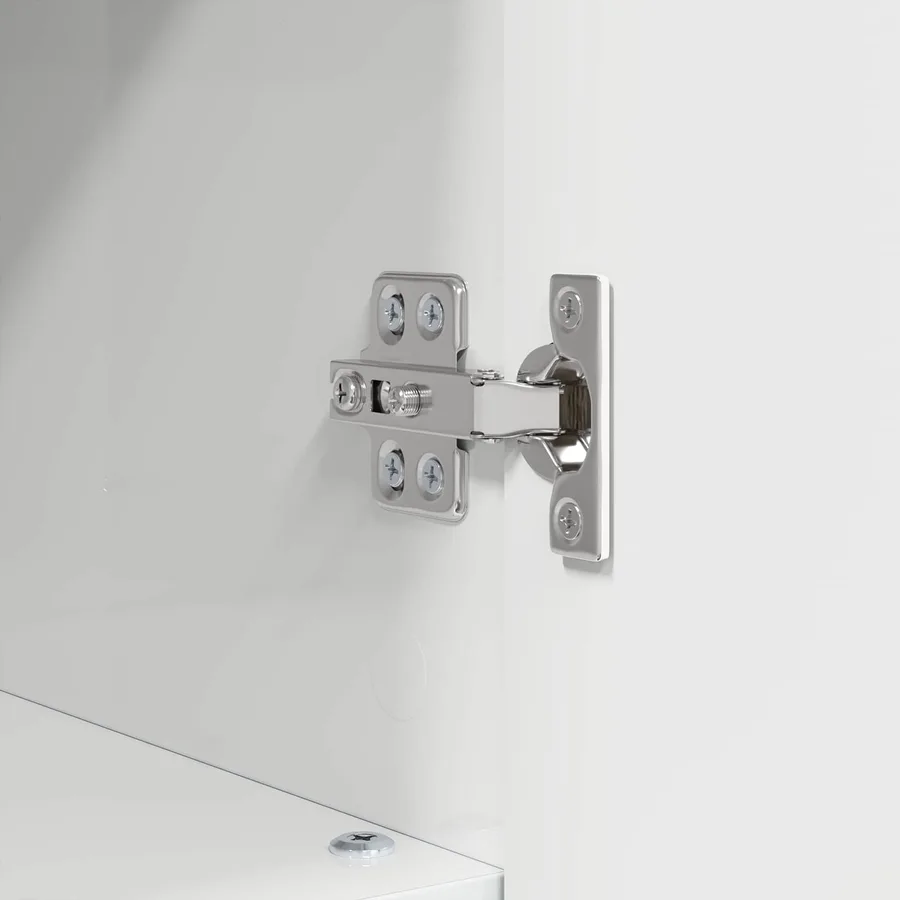 Cabinet de salle de bain Blanc brillant 30 x 35 x 95 cm - 11