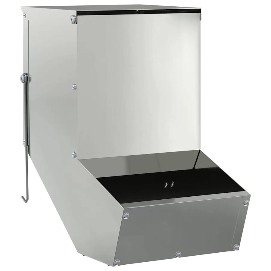 Distributeur pour lapins Argent 17,5 x 26 x 28,5 cm - 2
