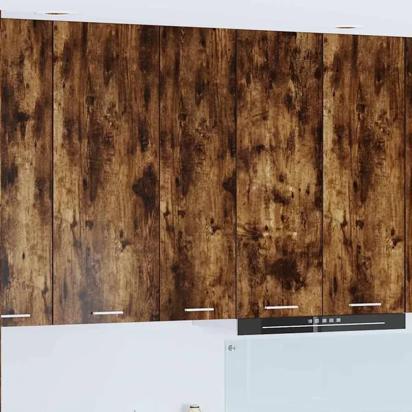Armoire suspendue Chêne fumé 30 x 31 x 100 cm Bois d'ingénierie