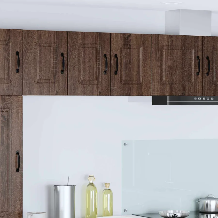Panneau de lave-vaisselle Kalmar 2 pcs Chêne brun