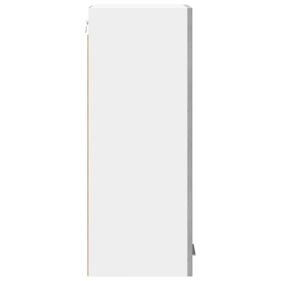 Armoire suspendue Gris Sonoma et Blanc 30 x 31 x 80 cm - 7