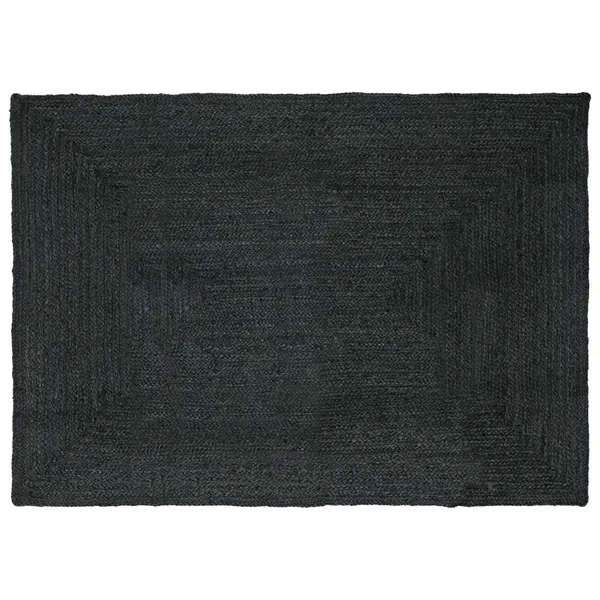 Tapis de surface Rectangulaire Gris foncé 200 x 290 cm Jute