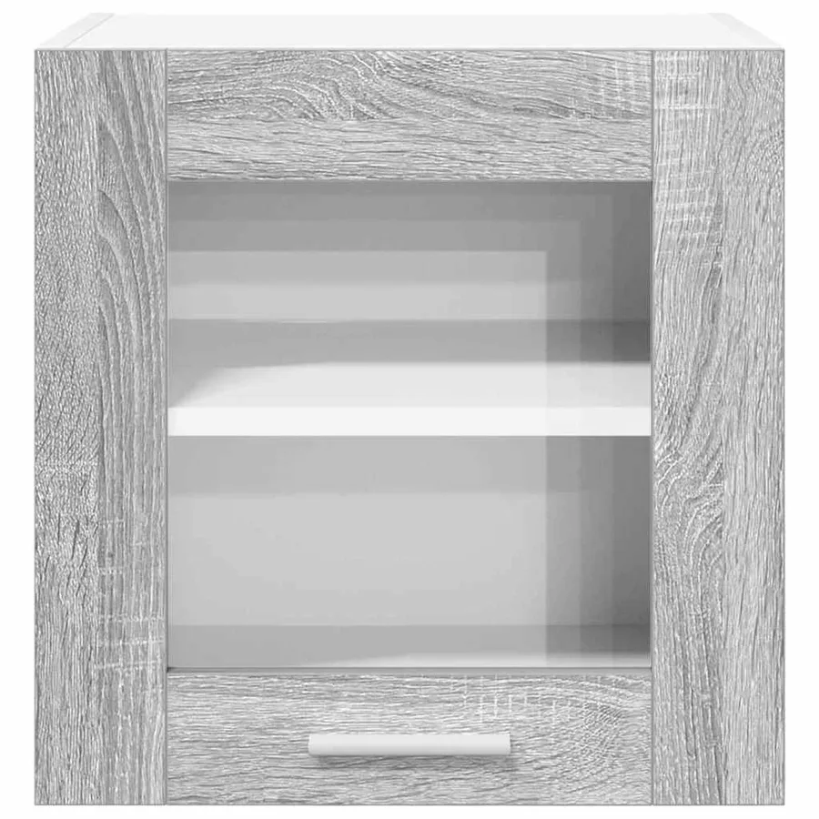 Armoire suspendue Gris Sonoma 40 x 31 x 40 cm Bois d'ingénierie - 6