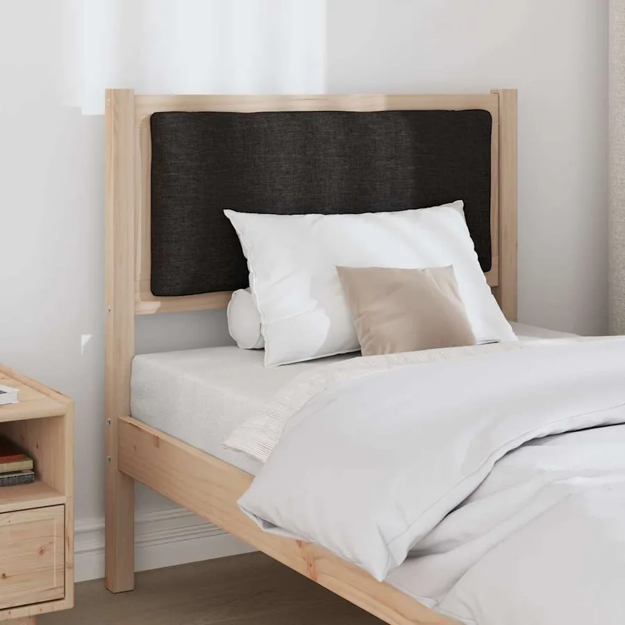 Tête de lit Autre Marron 75 cm Bois massif en pin - 3
