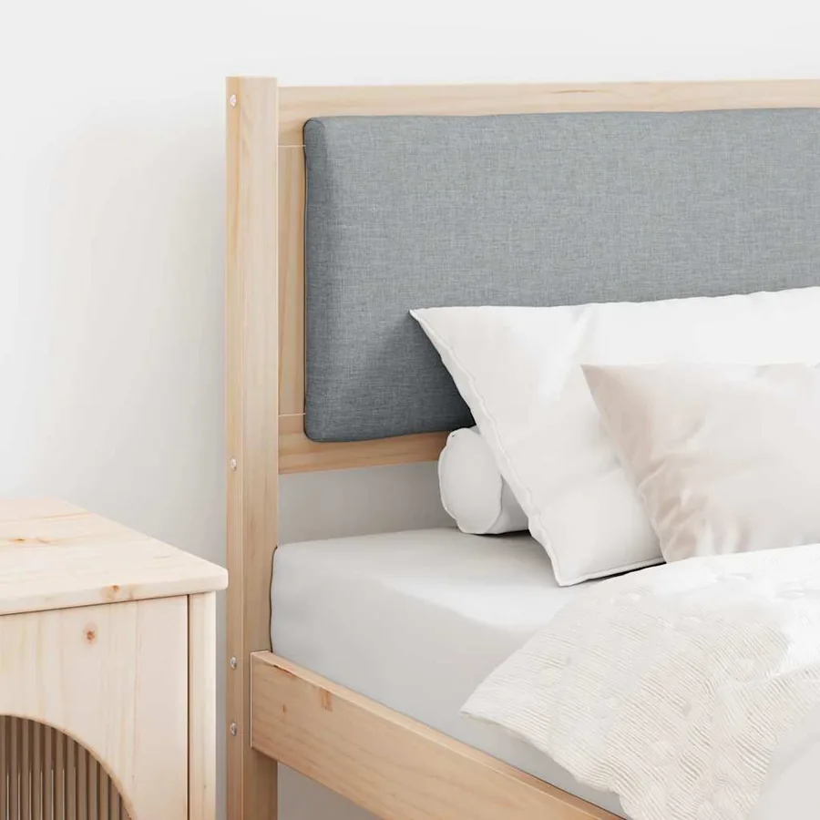 Tête de lit Marron Bois massif en pin