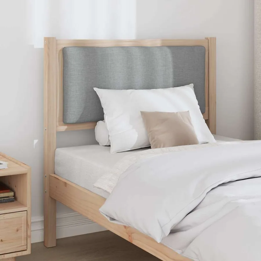Tête de lit Marron Bois massif en pin - 3