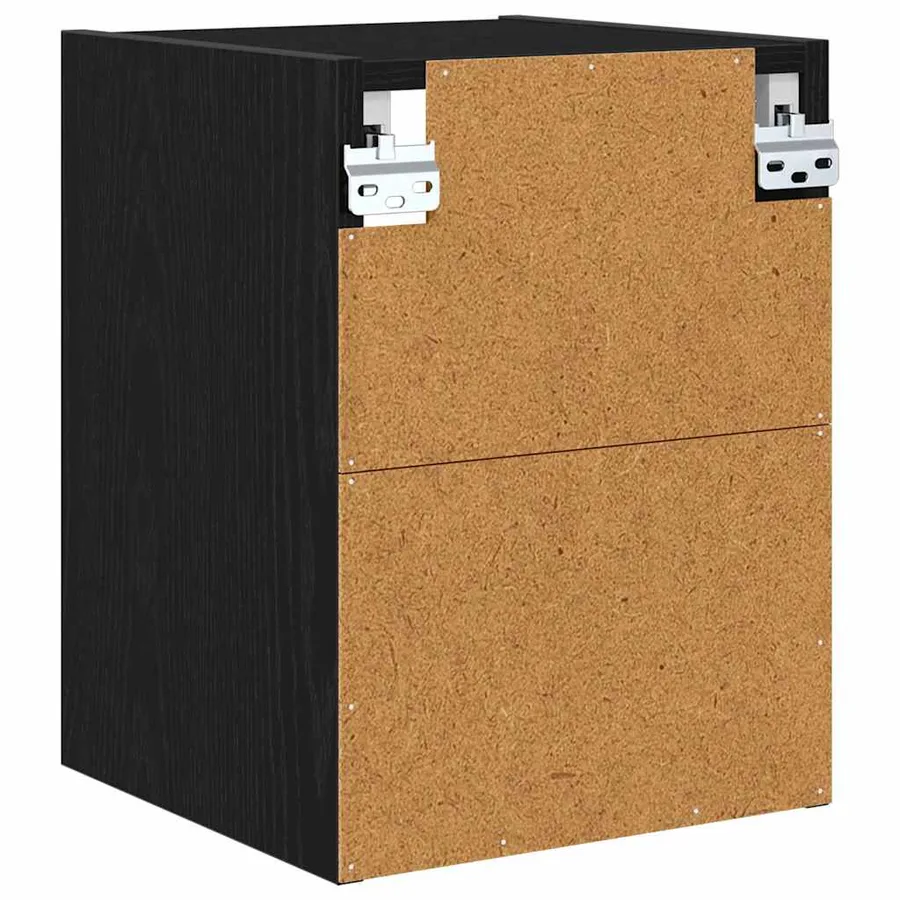 Armoire suspendue avec stockage Chêne noir 30 x 29,5 x 40 cm - 7
