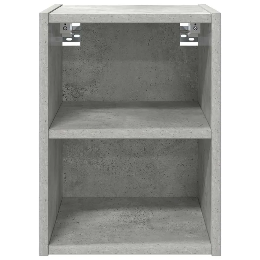 Armoire suspendue avec stockage Gris béton 30 x 29,5 x 40 cm - 5