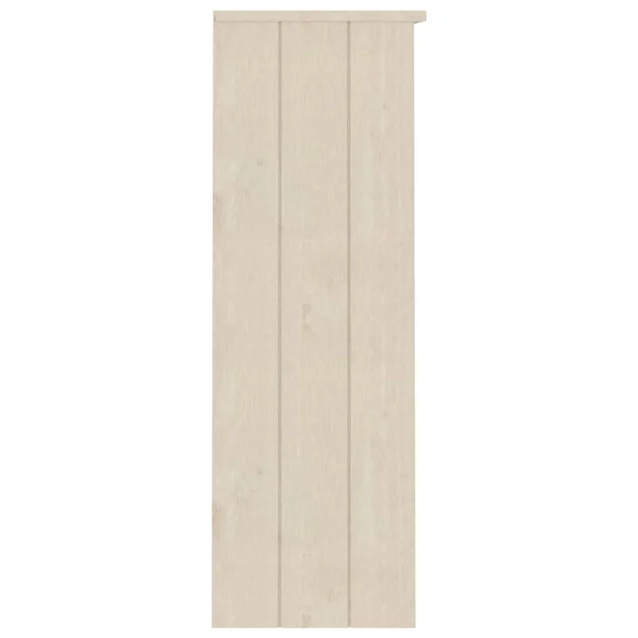 Dessus de buffet HAMAR Marron miel 85x35x100 cm Bois de pin - 4