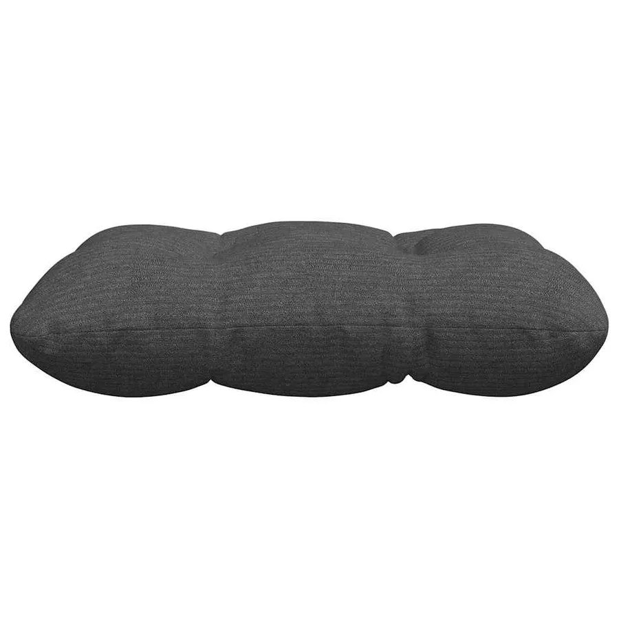 Coussins de siège 4 pcs Gris foncé 45 x 45 cm - 6