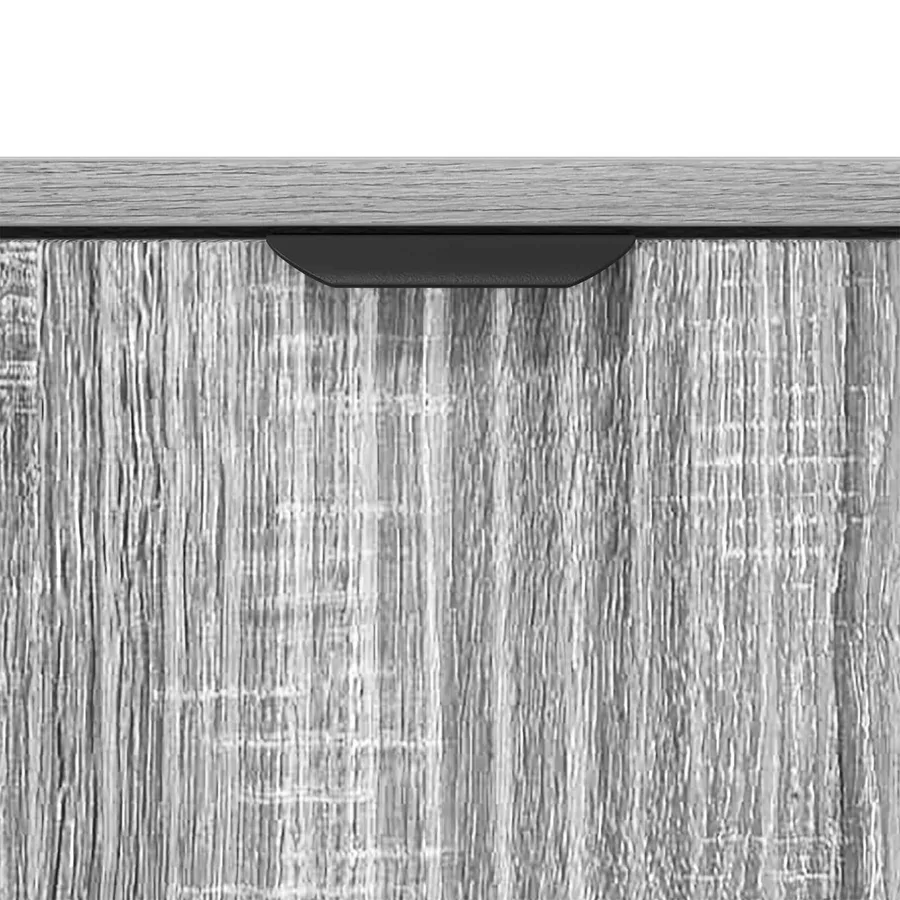 Buffet Gris Sonoma 89,5 x 33 x 82 cm Bois d'ingénierie - 9