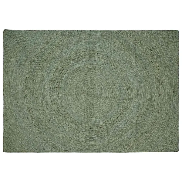 Tapis de surface Vert olive 160 x 230 cm Jute