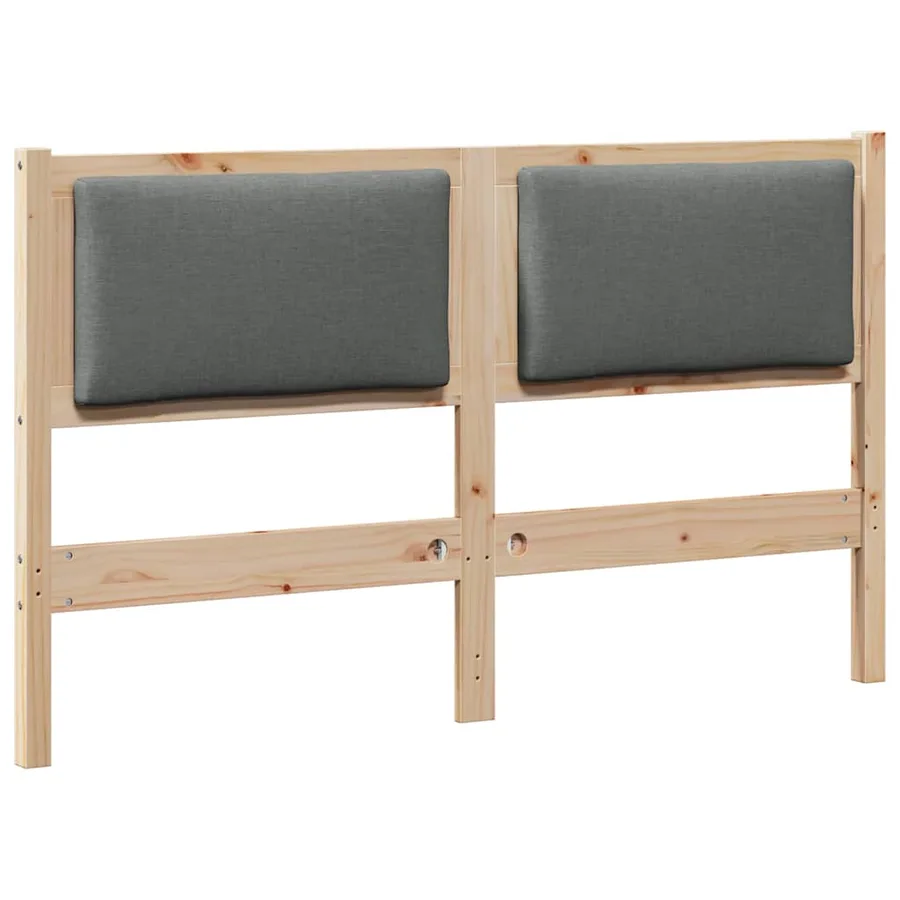 Tête de lit Autre Marron 150 cm Bois massif en pin - 2