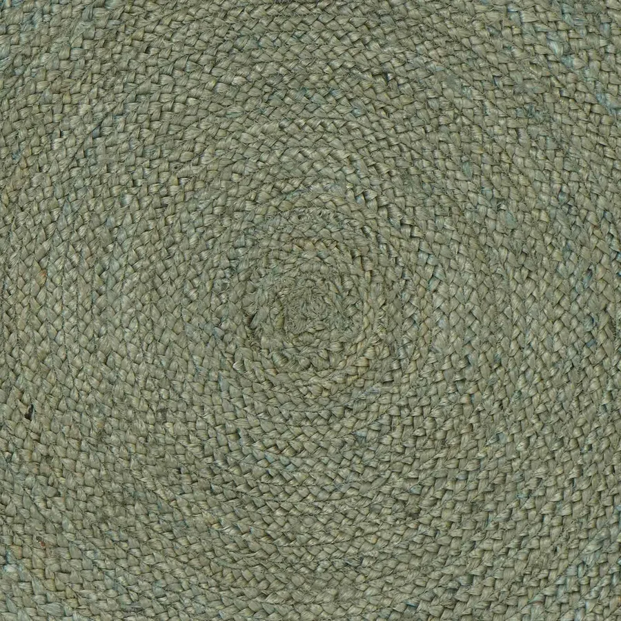Tapis de surface Vert olive 240 x 340 cm Jute - 6