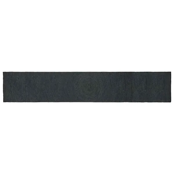 Tapis de surface Gris foncé 80 x 400 cm Jute