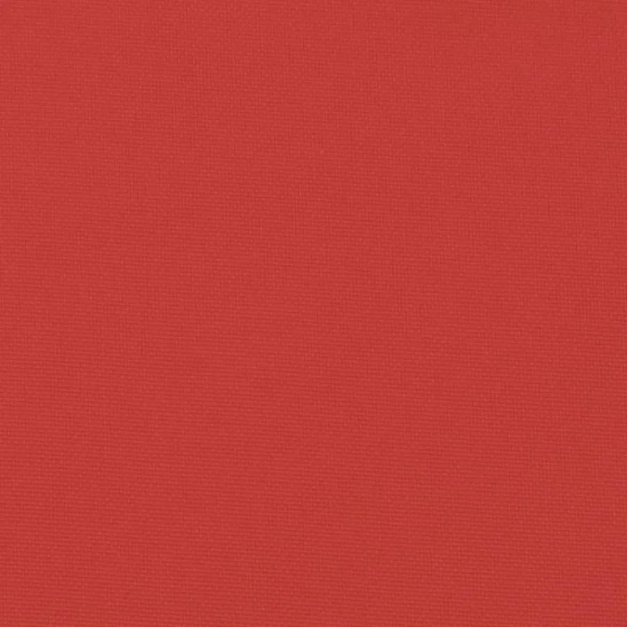 Coussin de palette rouge 50x50x12 cm tissu - 9