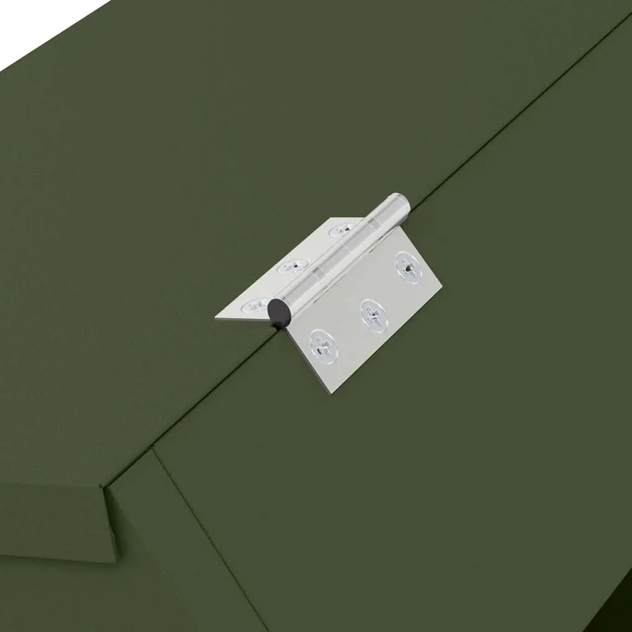 Distributeur pour lapins Vert olive 64.5 x 25.5 x 45.5 cm - 9