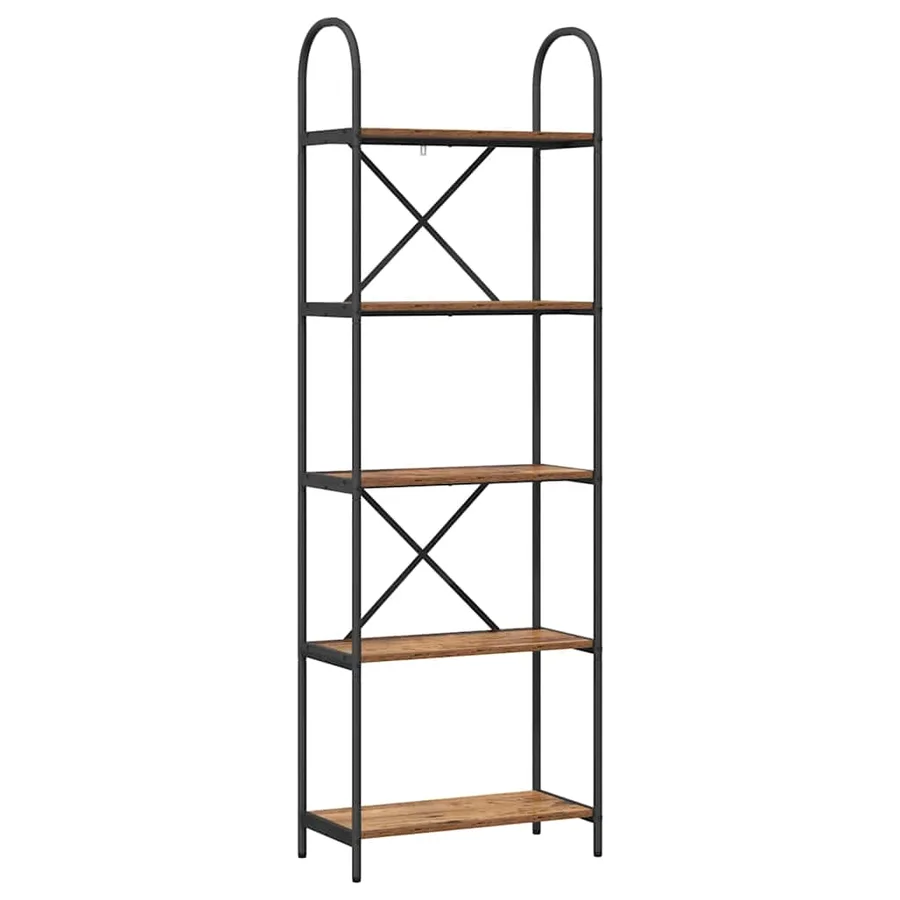 Étagère Bois ancien 60 x 30 x 183 cm Bois d'ingénierie - 2