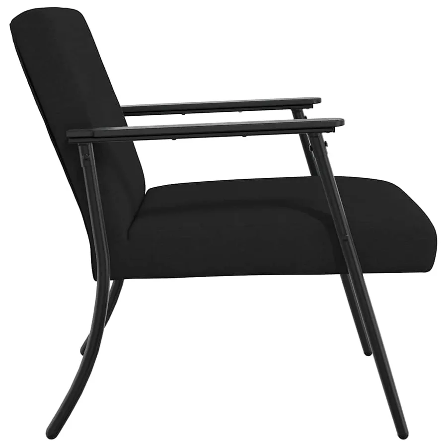 fauteuil Noir tissu - 5