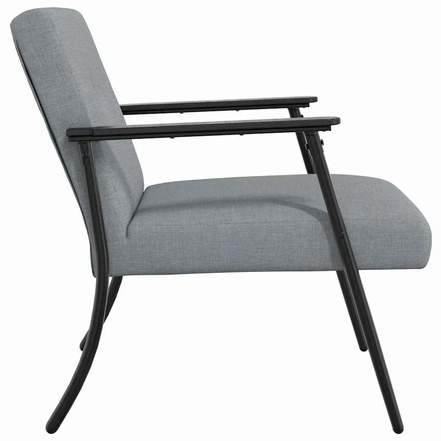 fauteuil Gris clair tissu - 5