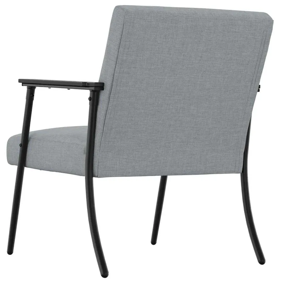 fauteuil Gris clair tissu - 6