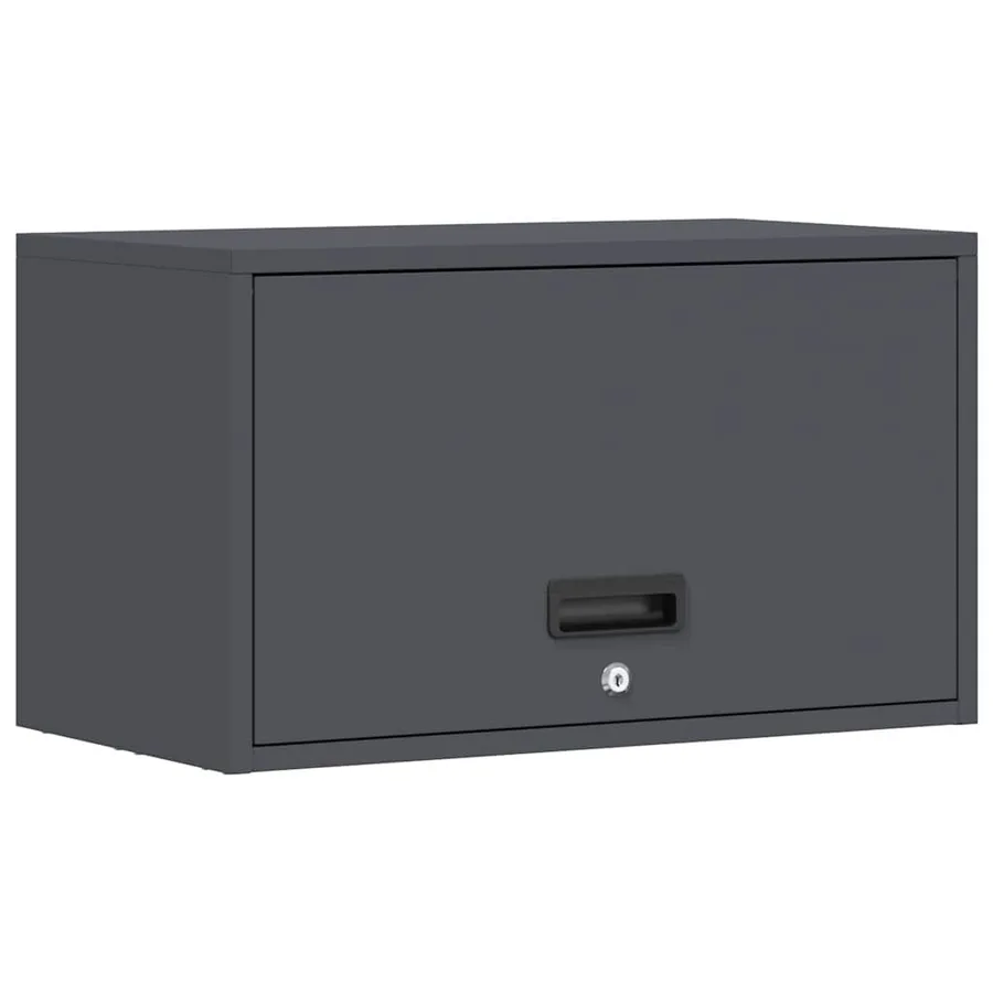 Armoire murale pour garage Anthracite 60 x 33 x 35 cm - 2