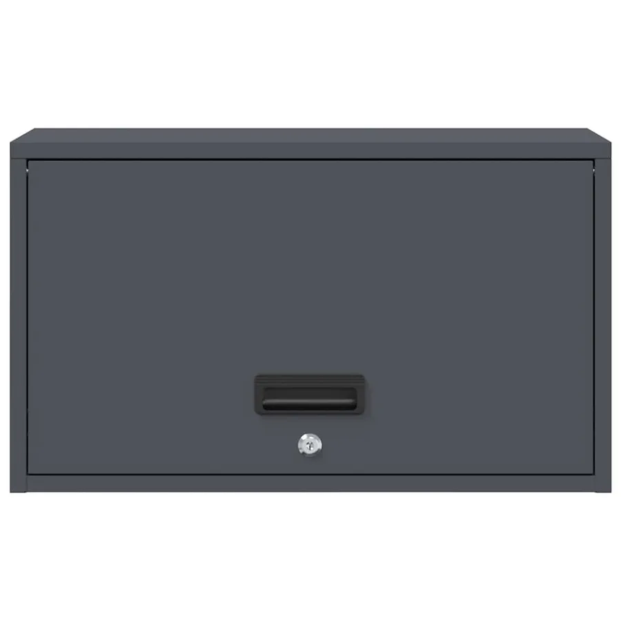 Armoire murale pour garage Anthracite 60 x 33 x 35 cm - 6